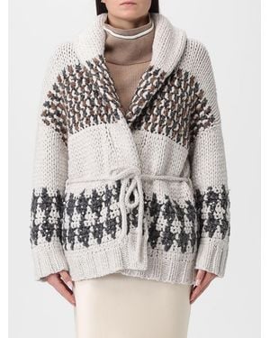 Brunello Cucinelli Cardigan - Gray
