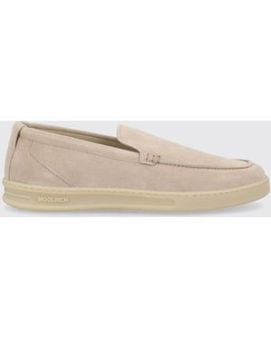 Woolrich Suede Loafers - Natural