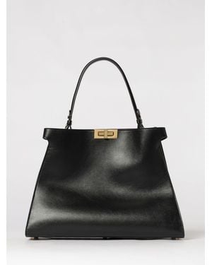 Fendi Way Ledertasche - Schwarz