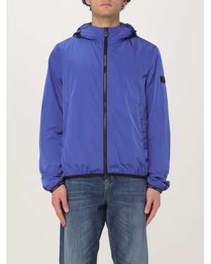 Peuterey Lightweight Hooded Windbreaker Jacket - Blue