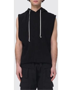 Rick Owens Cotton Hoodie - Black