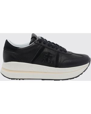 Premiata Leather Bethcoin Sneakers - White