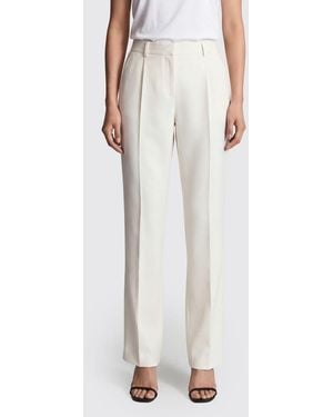 Balenciaga Wool Tailored Trousers - White