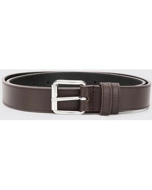 Comme des Garçons Leather Belt - White
