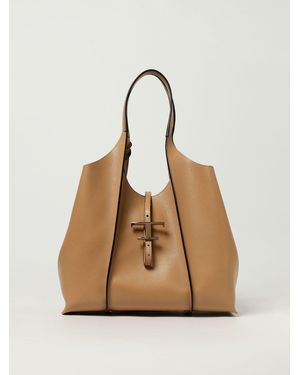 Tod's Schultertasche Damen - Natur