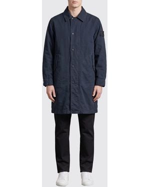 Stone Island David Light-Tc_S.I. Ghost Coat - Blue