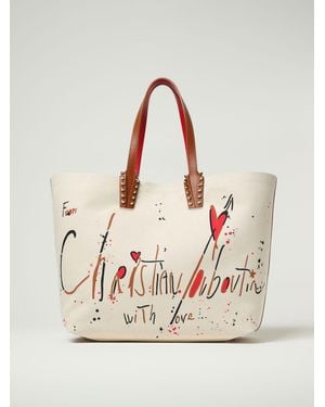 Christian Louboutin Bolso De Hombro Mujer - Neutro