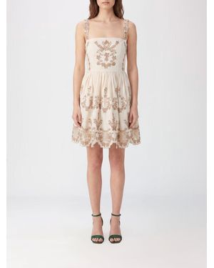 Agua Bendita Mielero Cauca Linen Dress - Natural