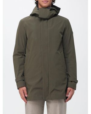 Peuterey Groff Water-Repellent Technical Fabric Parka With Detachable Hood - Green