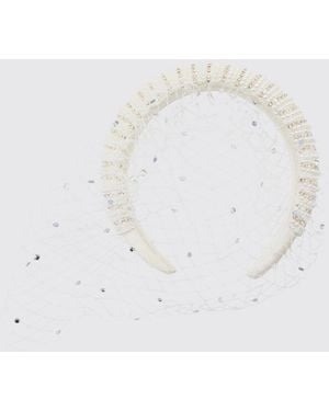 Self-Portrait Hair Accessory - White