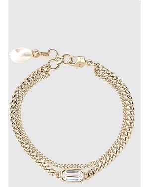 McQueen Brass Bracelet With - Metallic