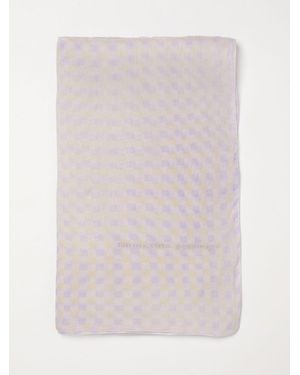 Ermanno Scervino Checked Silk Scarf - Pink