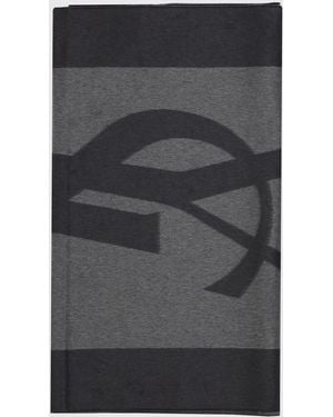 Saint Laurent Écharpe Homme - Gris