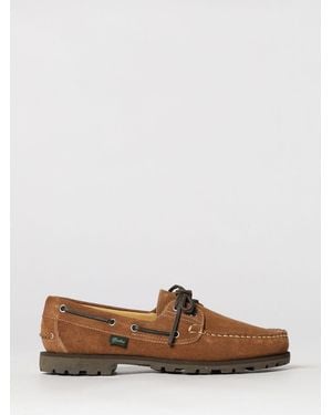 Paraboot Malo Wildleder-Bootsschuhe Von Mit Gezackter Sohle - Braun