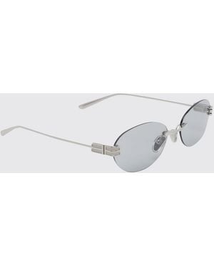 Balenciaga Metal Gossip Sunglasses - White