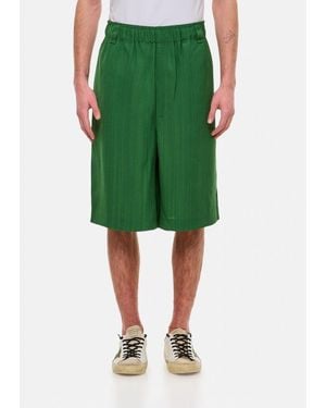 Jacquemus Pantalones Cortos Hombre - Verde