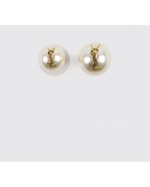 Saint Laurent Orecchini - Bianco