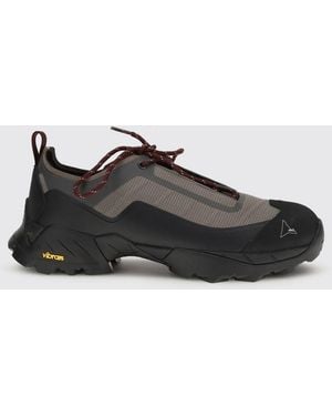 ROA Katharina Technical Fabric And Rubber Trainers - Black