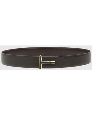 Tom Ford Cinturón Hombre - Blanco