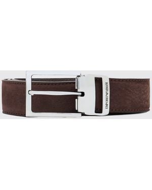 Emporio Armani Gürtel Herren - Weiß