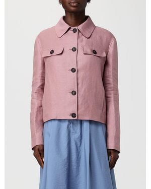 Brunello Cucinelli Linen Saharan Jacket - Pink