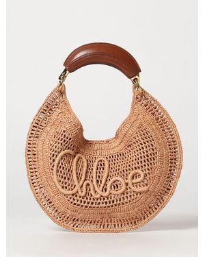 Chloé ChloÉ Borsa Tote Summer Banana - Marrone