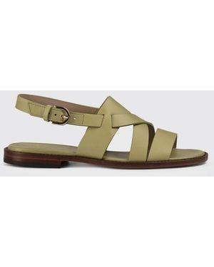 Doucal's Leather Sandal - Metallic