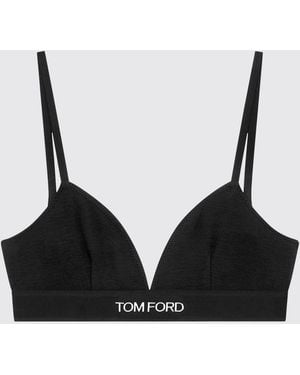 Tom Ford Stretch Modal Bra - Black