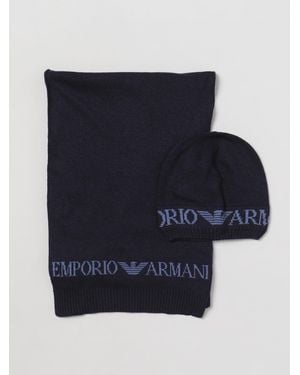 Emporio Armani 2-piece Set In Wool Blend - Blue