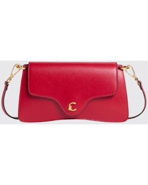 Coccinelle C-Me Mini Leather Bag - Red