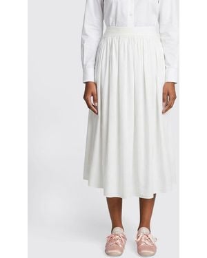 Simone Rocha Cotton Skirt - White