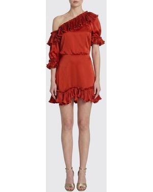 Saint Laurent Robe Femme - Rouge