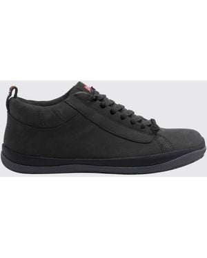 Camper Peu Pista Gore-Tex Slip-On Sneakers With Elastic Laces - Black