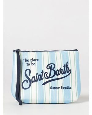 MC2 Saint Barth Aline Mc2 Neopren-Pochette Mit Saint Barth Logo - Blau
