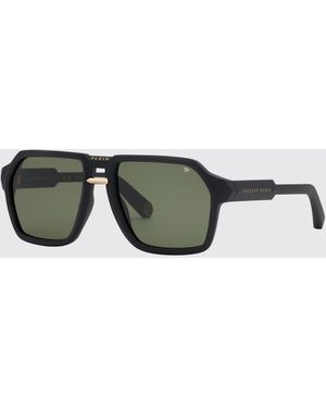 Philipp Plein Acetate Sunglasses - Grey