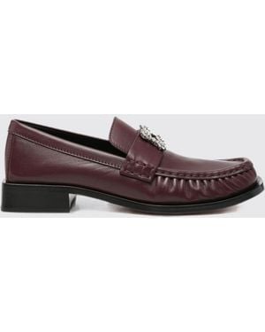 Roger Vivier Viv' Rangers Jewelled Buckle Penny Loafers - Brown