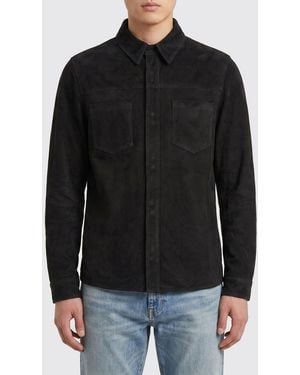 Giorgio Brato Suede Shirt - Black