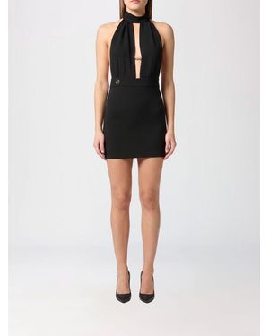 philipp plein dress black Katie J NYC Girls Teagan Dress Black/White / Y/S (7/8)