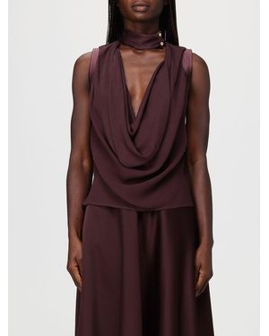 Elisabetta Franchi Viscose Top - Red