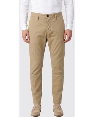 DSquared² Stretch Cotton Chino Pants - Natural