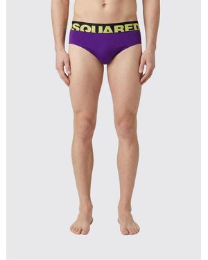DSquared² Maxi Logo Swimsuit - Blue