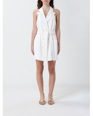 Elisabetta Franchi Blazer Dress - White