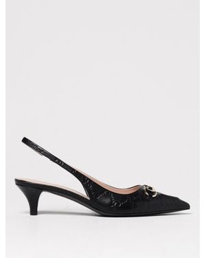 Gucci Slingback Gg - Nero