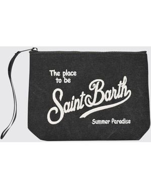 MC2 Saint Barth Cotton Blend Aline Pouch - Black