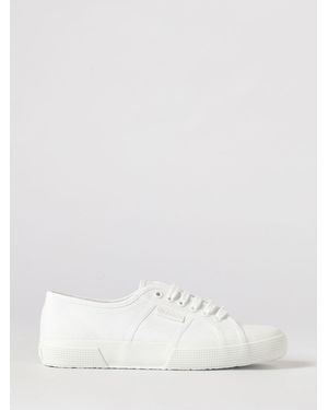 Superga 2750-Cotu Classic Cotton Canvas Trainers - White