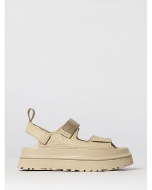 UGG Goldenglow Embossed Sandal - Natural