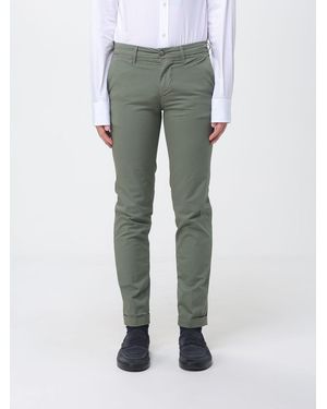Re-hash Stretch Cotton Chino Trousers - Green
