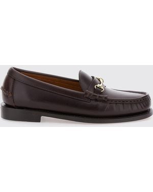 Sebago Joe Modena Smooth Leather Penny Loafers With Metal Horsebit - White
