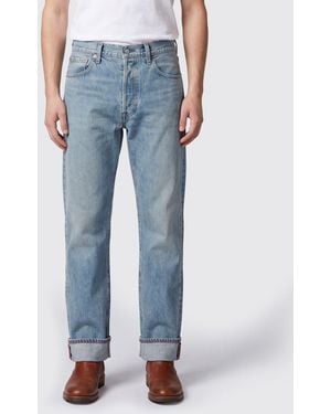 Junya Watanabe Straight Fit 5-Pocket Denim Jeans With Mid-Rise Waist - Blue
