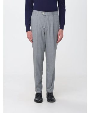 Brunello Cucinelli Virgin Wool Tailored Trousers - Blue